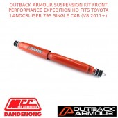 OUTBACK ARMOUR SUSP KIT FRONT EXPD HD FITS TOYOTA LC 79S SINGLE CAB (V8 2017+)